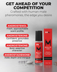 Do Me fragrance on skin texture shot showing quick absorption and natural finish benefit