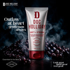 DOC HOLLIDAY pump dispensing conditioner for easy, measured application
