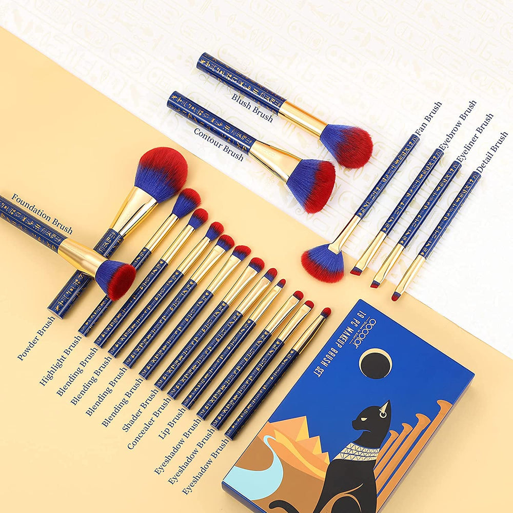 docolor numbered brush tips detail helping quick identification and easier technique learning