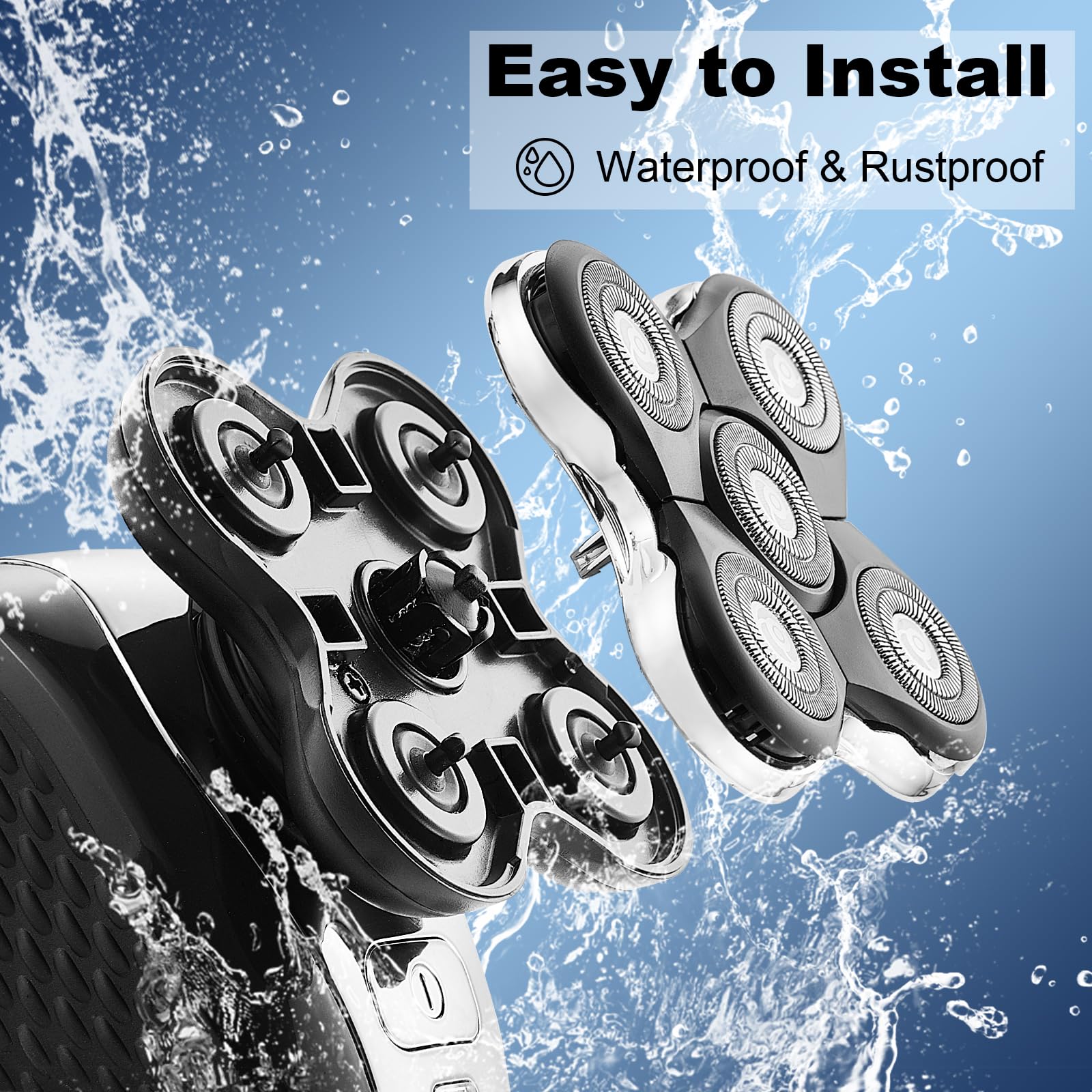 DODAER installed in Remington shaver demonstrating restored performance benefit