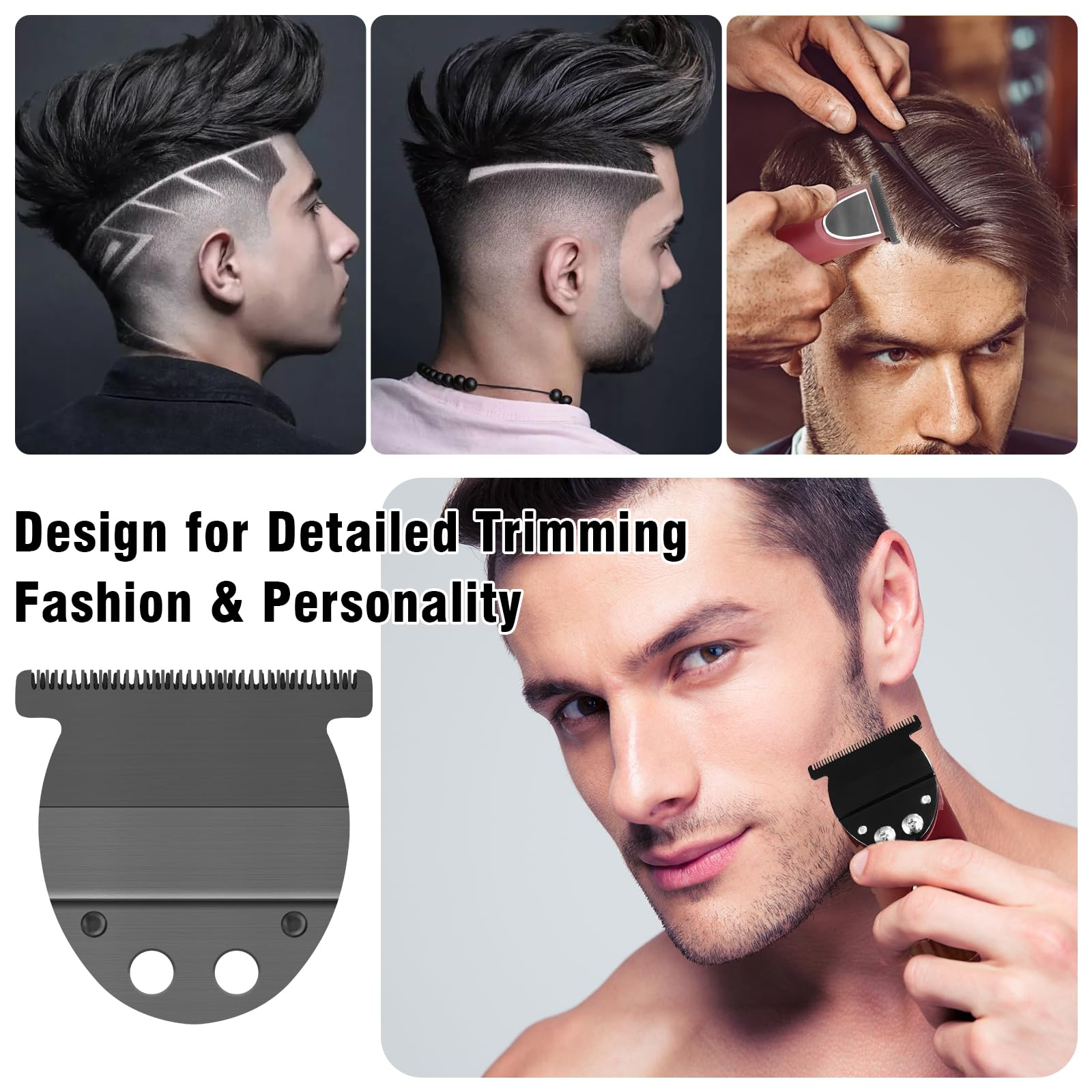 DODAER T-blade in a barber station setting showing professional finish and reliability