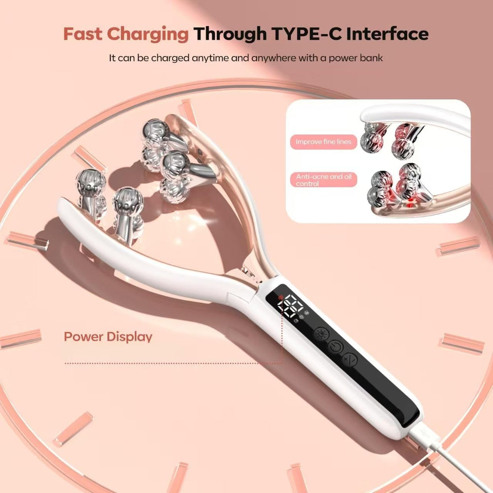 Doge&Vollar used along jawline to target TMJ tension and promote relief