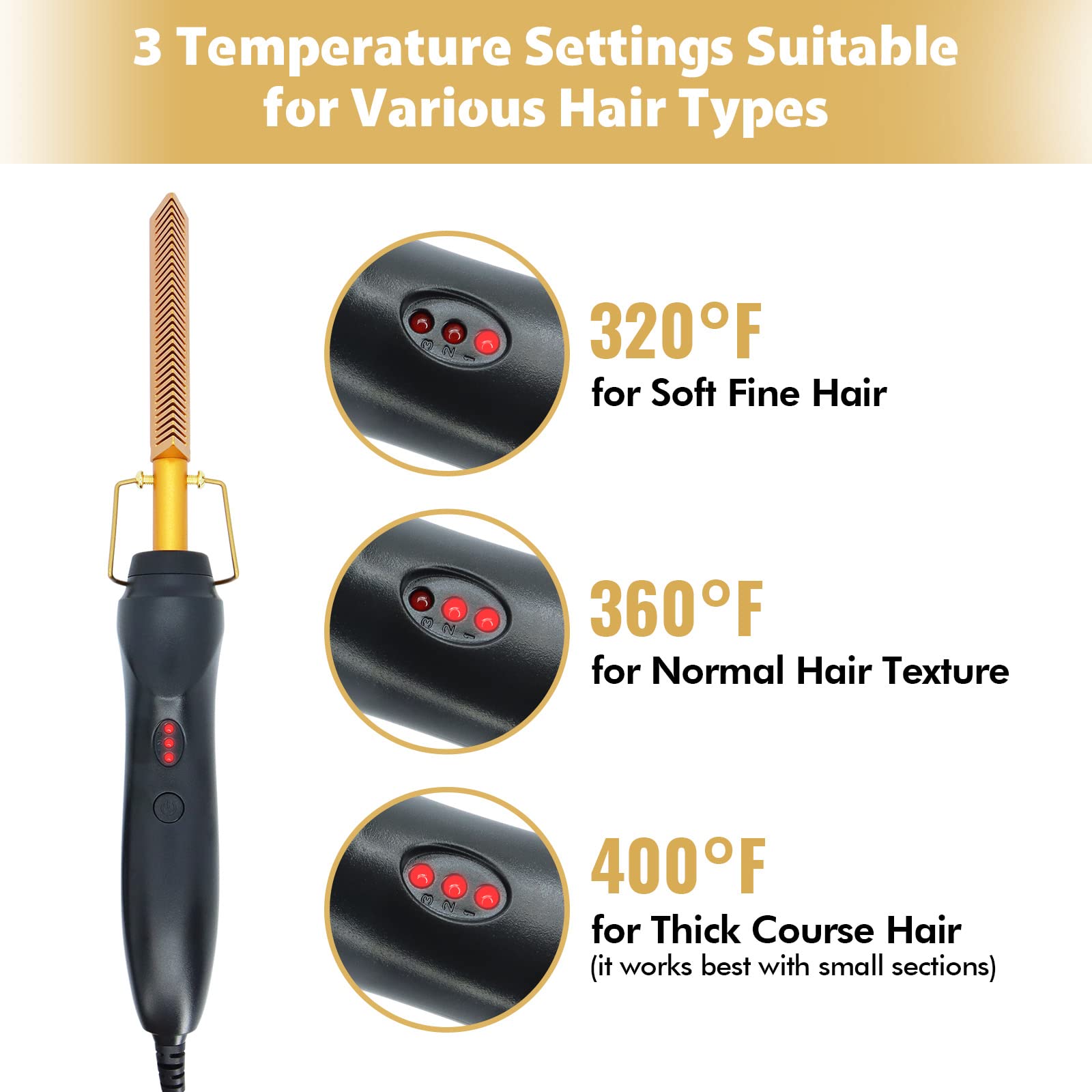 Dolahair hair wax stick and edge control smoothing flyaways for natural edges