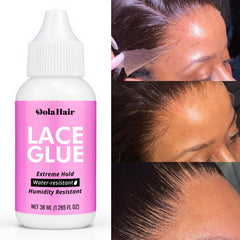 Dolahair lace tint mousse front label for precise shade blending