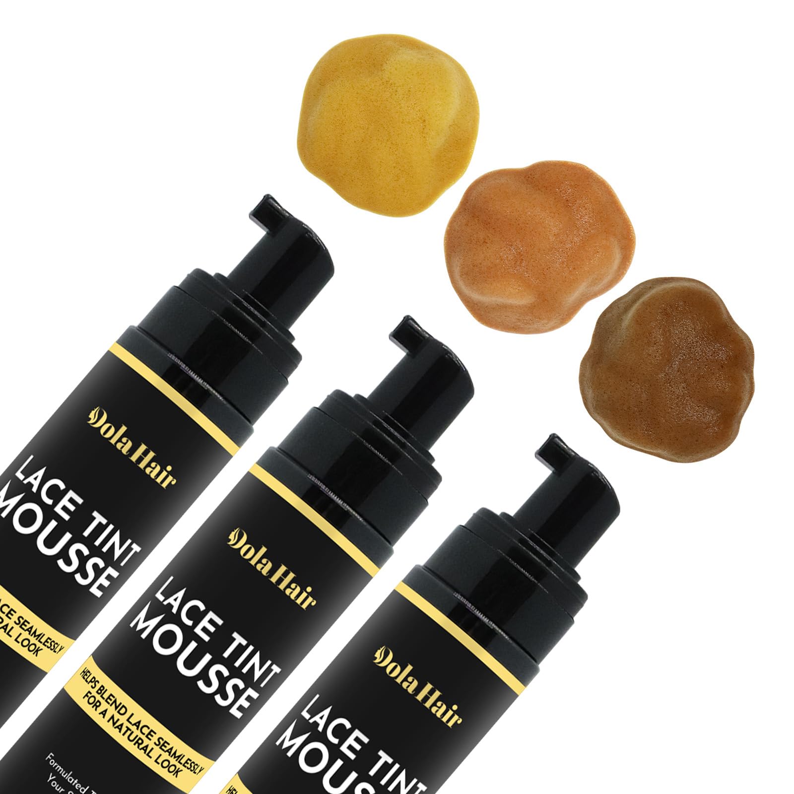 Dolahair wax stick and edge control displayed for shaping baby hairs