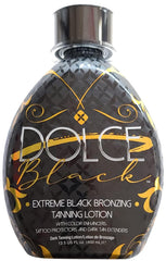 Dolce Black lotion texture close-up showing rich bronzer finish