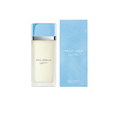 Dolce&Gabbana light blue angled bottle detail highlighting refined design