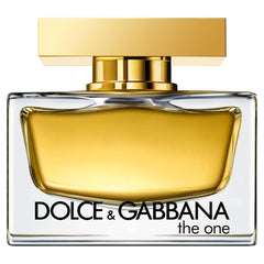 Dolce&Gabbana front bottle view showing golden elegance and luxurious presence