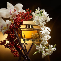 Dolce&Gabbana close-up of amber glass illustrating rich color and luxurious finish
