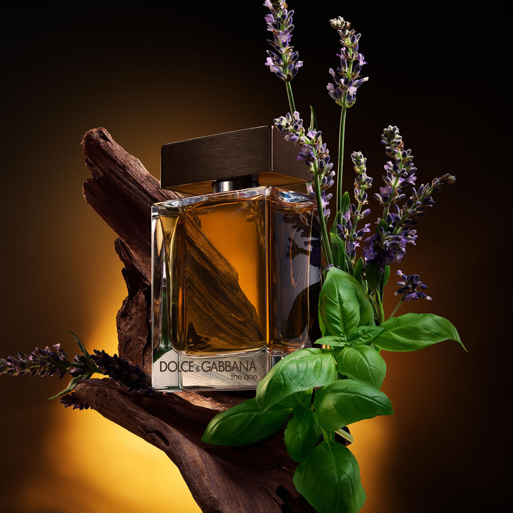 Dolce&Gabbana spray being applied to chest for long-lasting fragrance wear