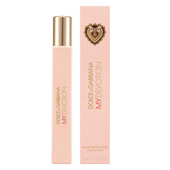 Dolce&Gabbana travel spray open revealing nozzle for quick on-the-go refresh