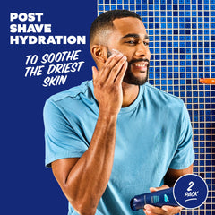 Dollar Shave Club safflower oil ingredient with plant visuals, nourishing moisture