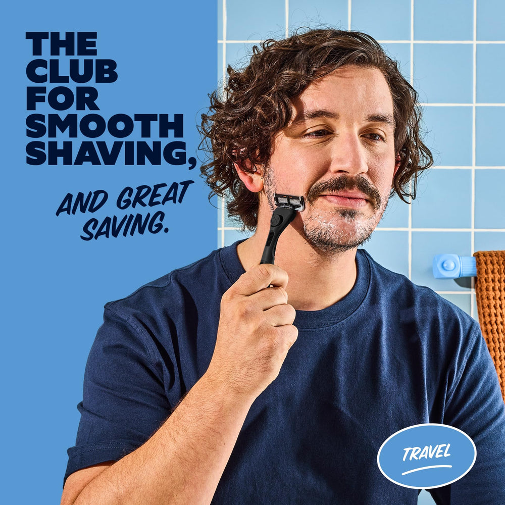 Dollar Shave Club precision trimmer closeup for accurate edging and hard spots