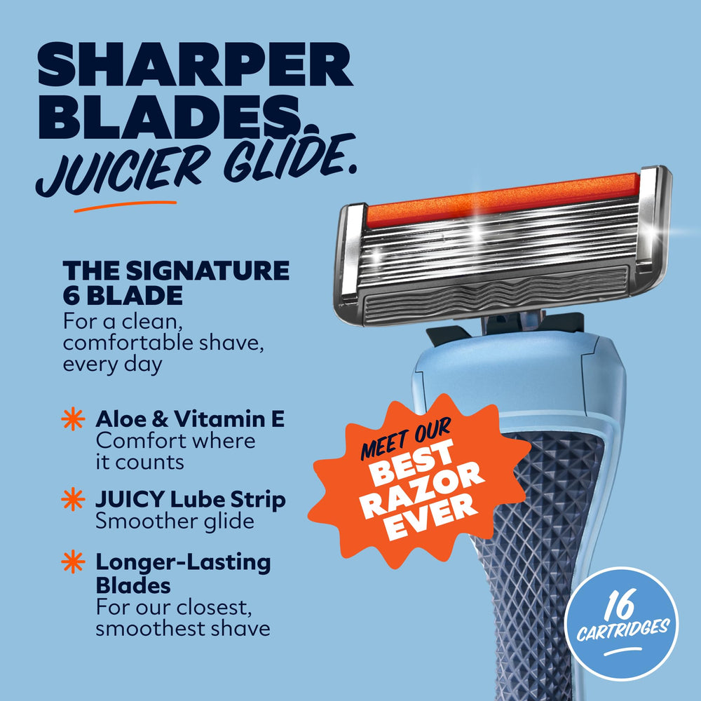 Dollar Shave Club precision trimmer close-up for accurate edging and tight-area control