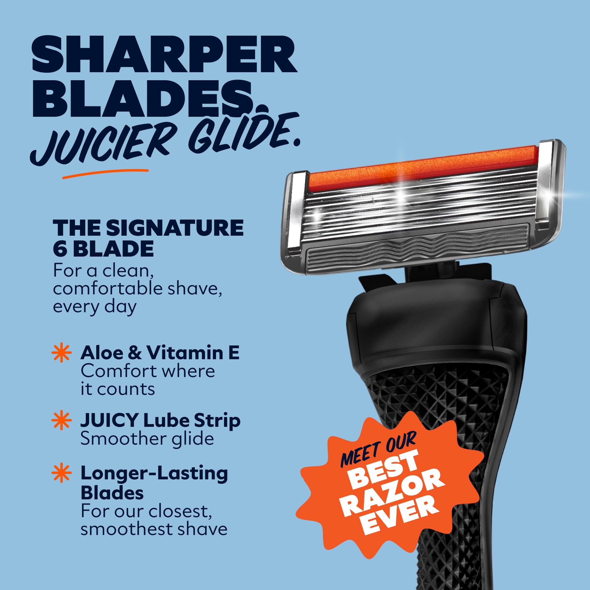 Dollar Shave Club razor cover protecting blades during travel and storage