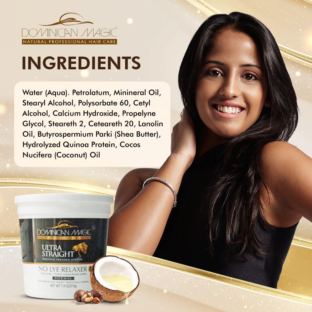 DOMINICAN MAGIC lifestyle salon setting showing professional results at home