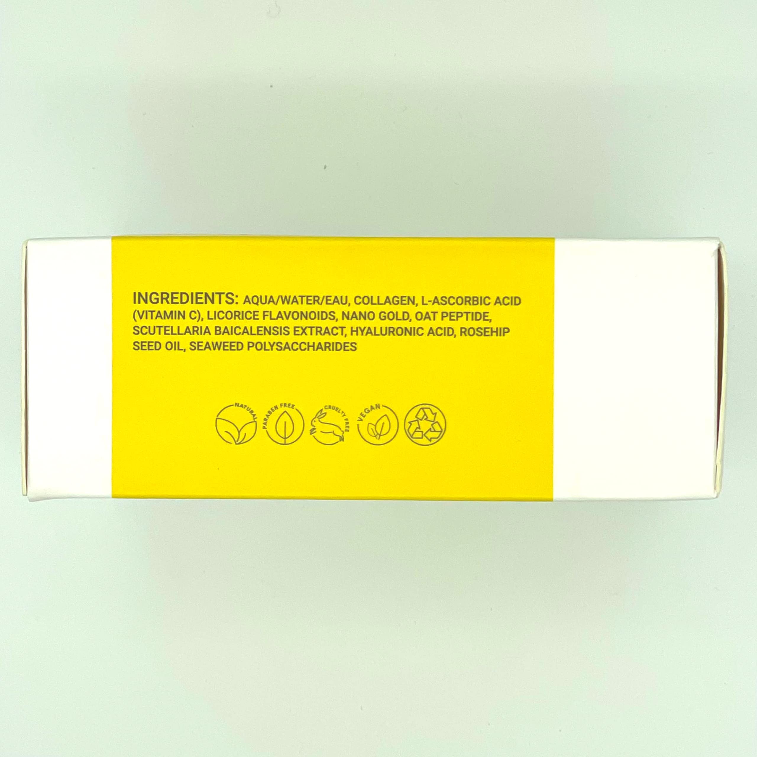 Doppeltree packaging seal detail highlighting individual freshness benefit