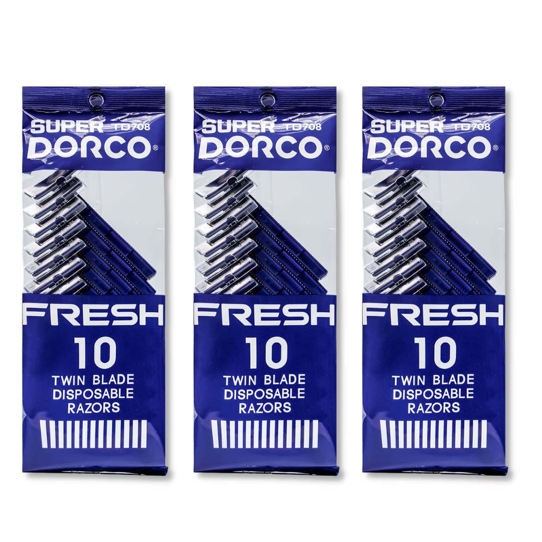 DORCO front packaging showing 30-count pack and convenience