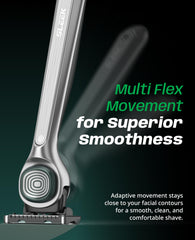 DORCO SmoothShield+ strip detail with Vitamin E and aloe for glide