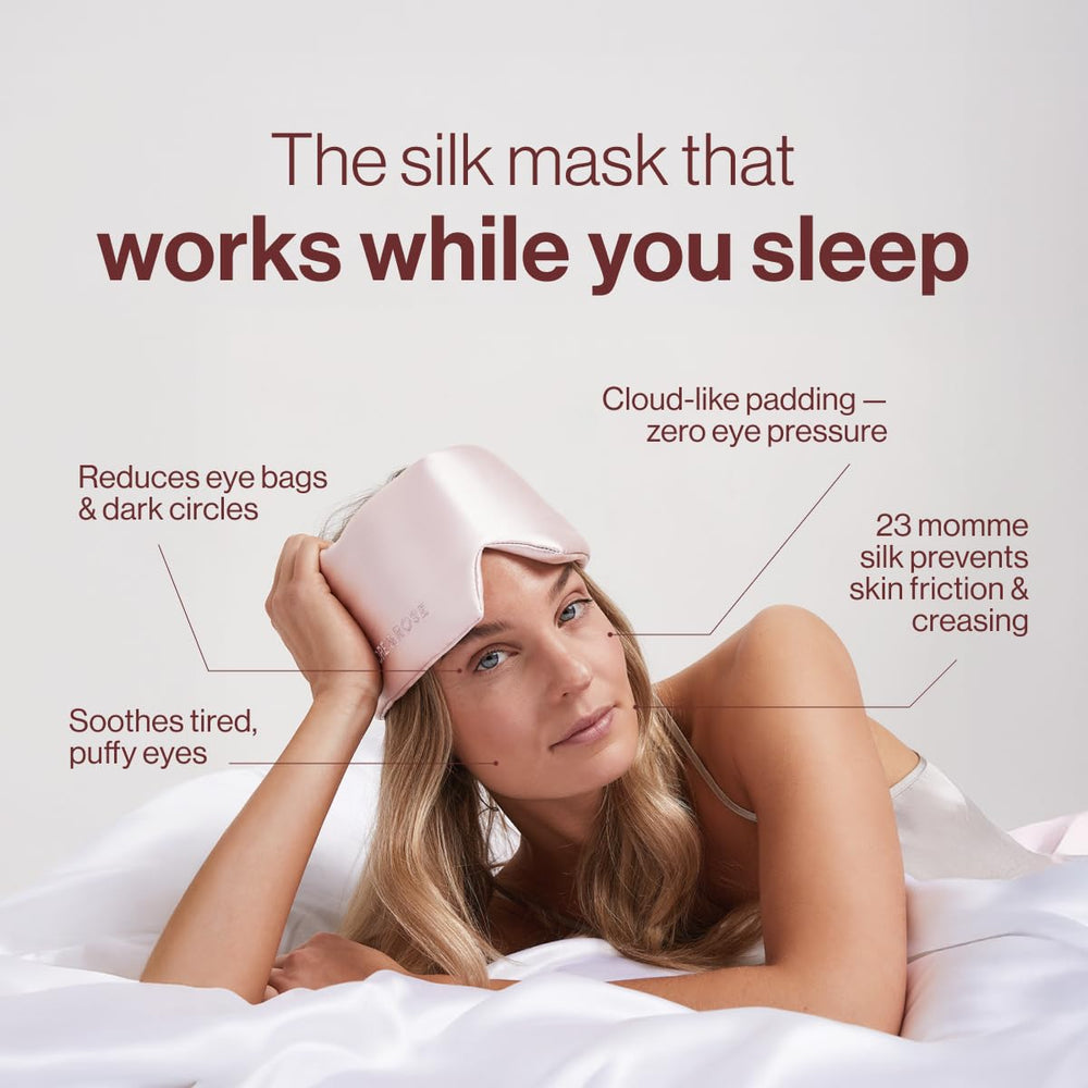 Dore & Rose sleeping model in bedroom demonstrating pressure-free, restful wear