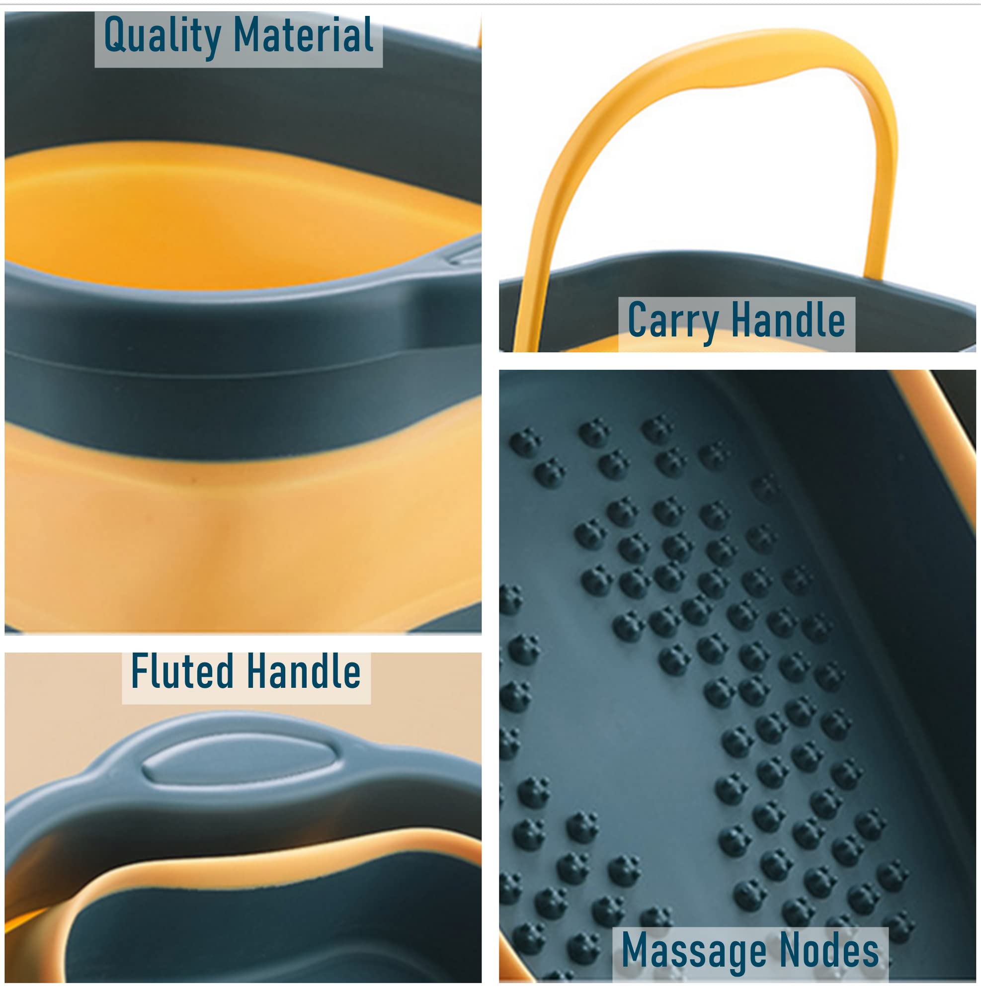 DoroSun used outdoors as multiuse bucket portrays versatile cleaning and camping benefit