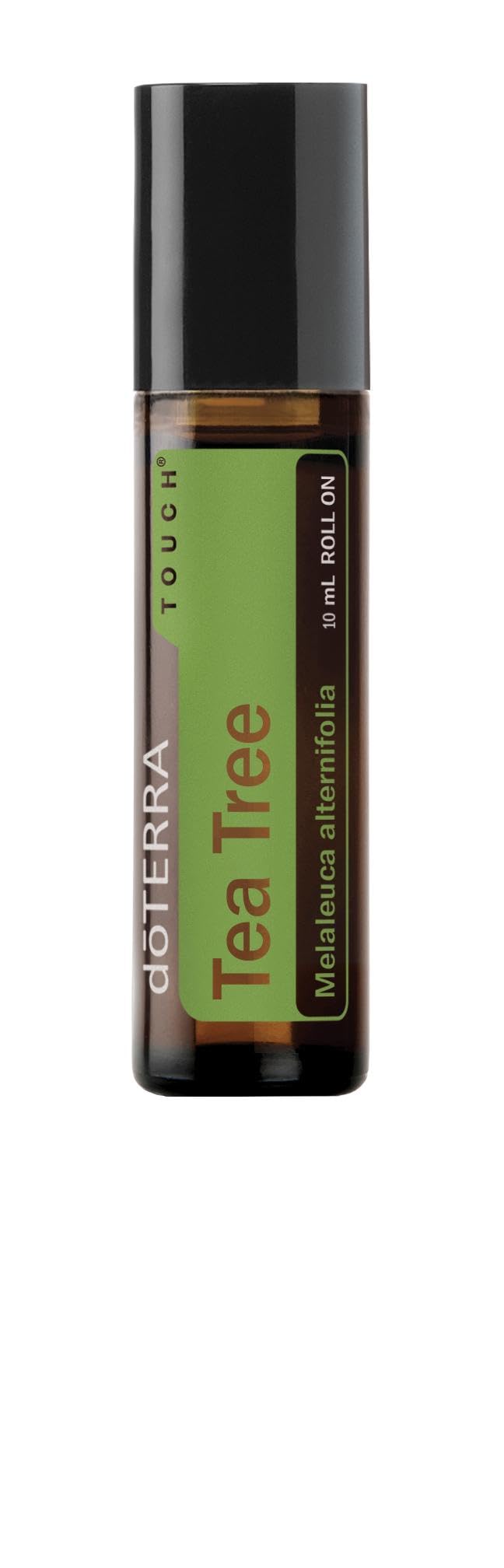 doTERRA Melaleuca Touch front bottle view highlighting compact convenience