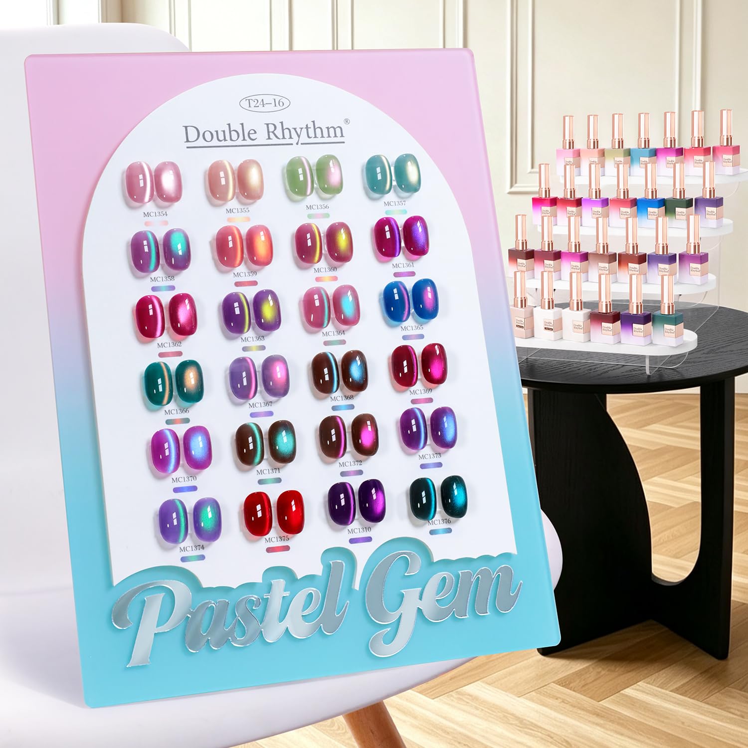 Double Rhythm front packaging showing full 28-piece kit and benefits