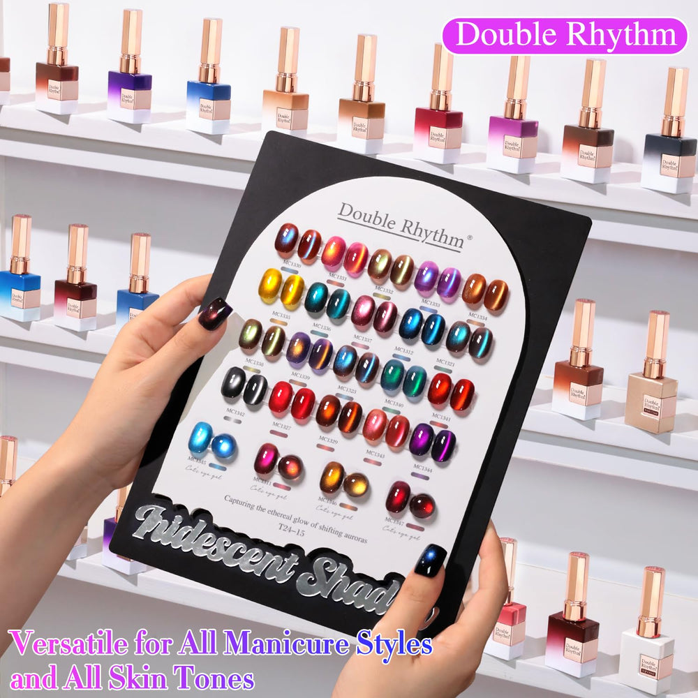 Double Rhythm bottles beside a ruler to show 15ml bottle scale
