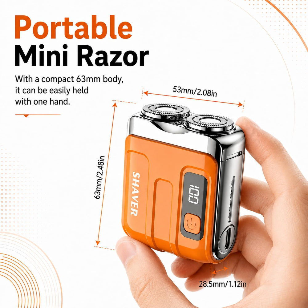 DOUNIU travel pouch with shaver and cable illustrating organized packing for trips