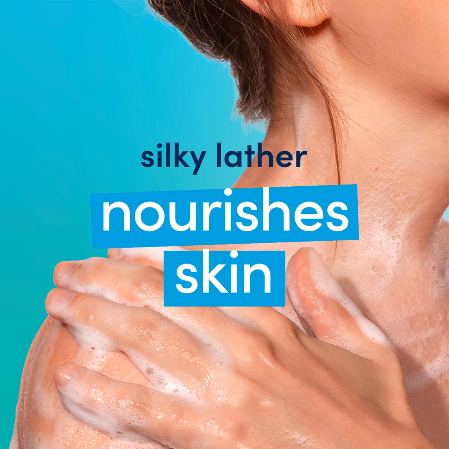 Dove bar label ingredients view showing moisturizing cream content