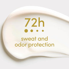 Dove spray in action on underarm showing quick-dry sweat protection benefit