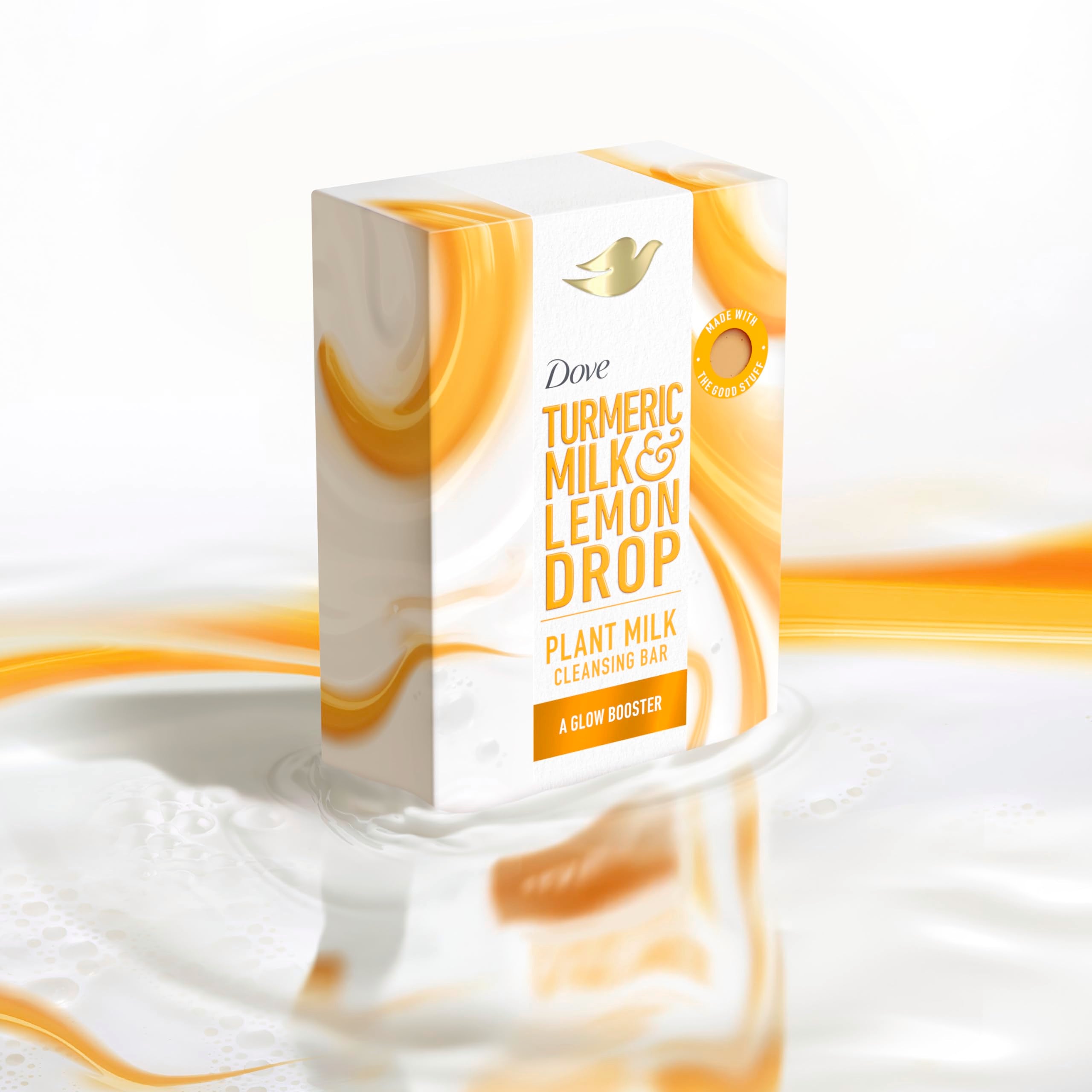 Dove open box with four bars arranged, ready for use