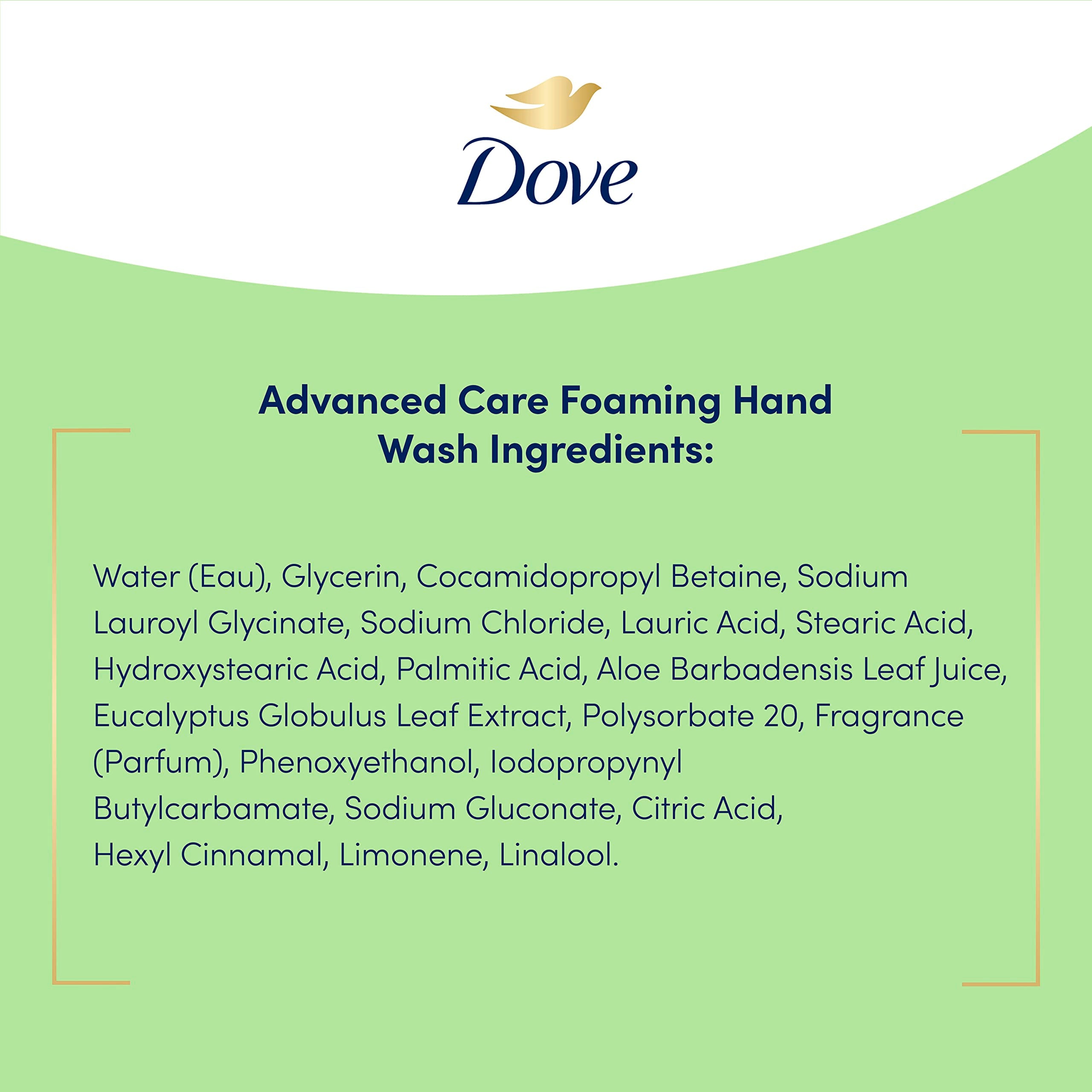 Dove hands close-up showing moisturized knuckles and cuticles after use