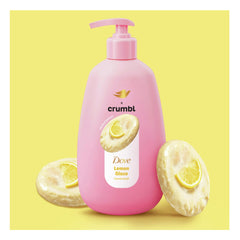 Dove foamy lather closeup showing gentle cleanse and moisturizing feel
