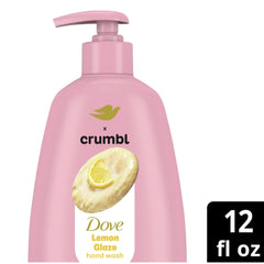 Dove pump detail highlighting easy-dispense pump for controlled use