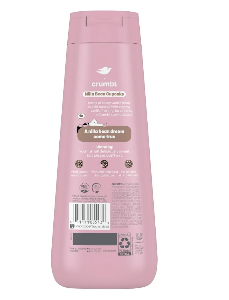 Close-up of creamy lather texture from Dove for soft, moisturized skin