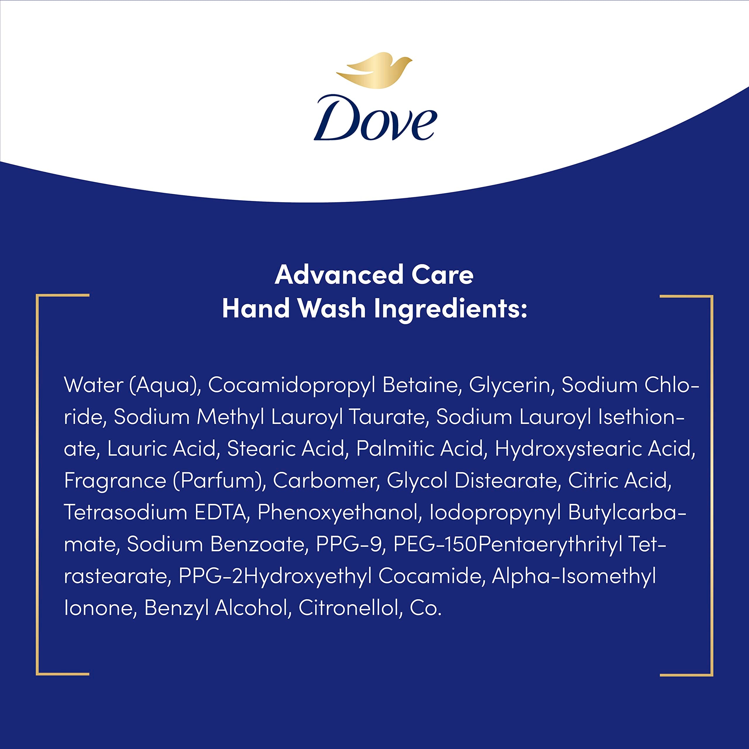 Dove lifestyle in bathroom showing soft hands and everyday convenience