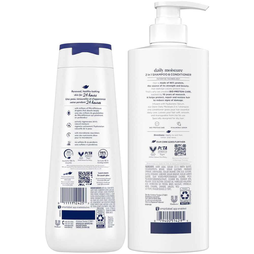 Dove Deep Moisture Body Wash front view highlighting nourishing formula and soft skin benefit