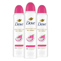 Dove dragon fruit front packaging showing can and scent benefit
