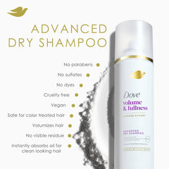 Dove demonstrates root application for instant volume boost