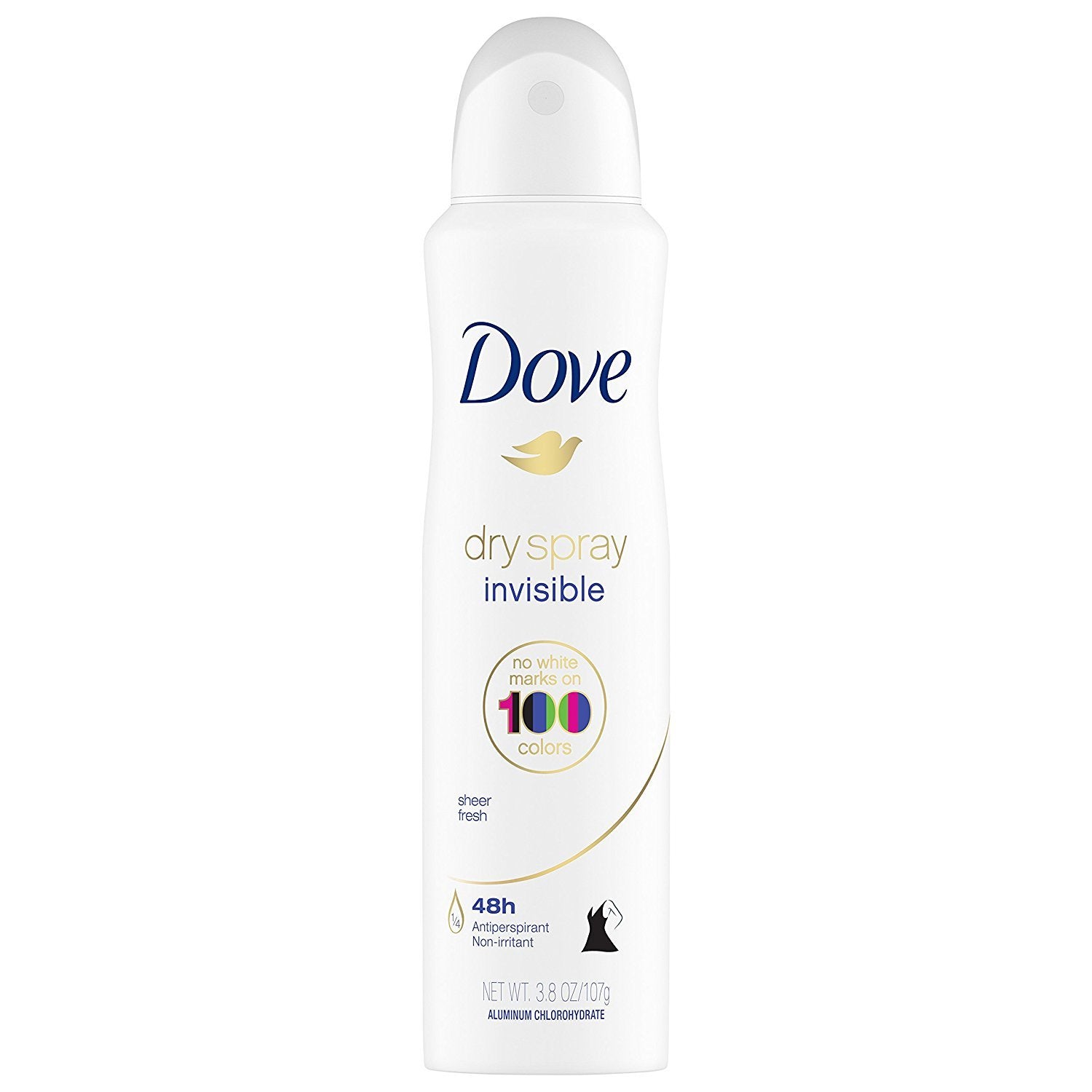 Dove back label with ingredient list and usage directions for safety