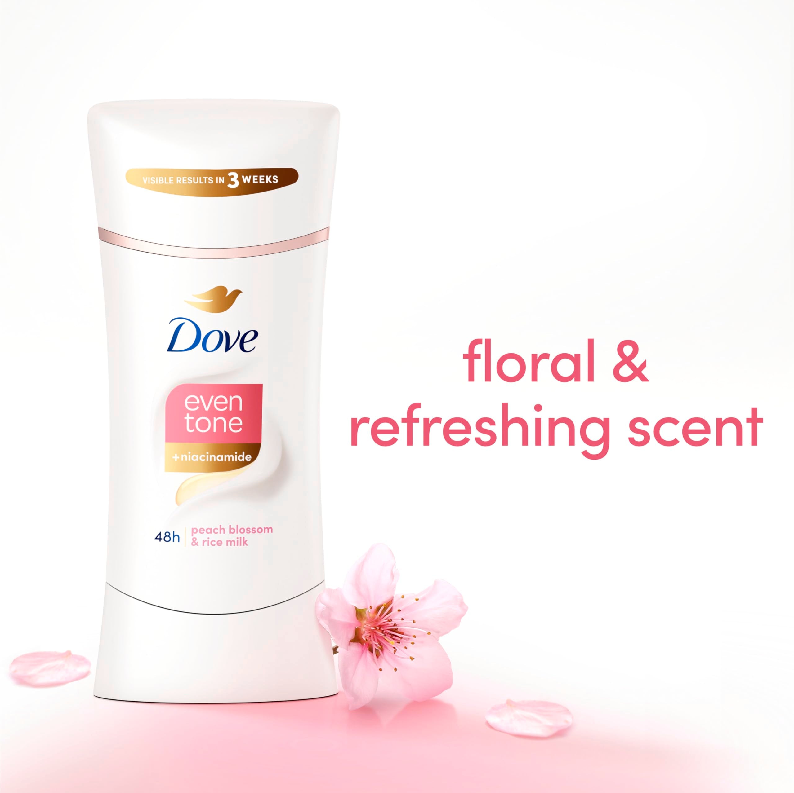 Dove Even Tone applied to underarm demonstrating easy coverage