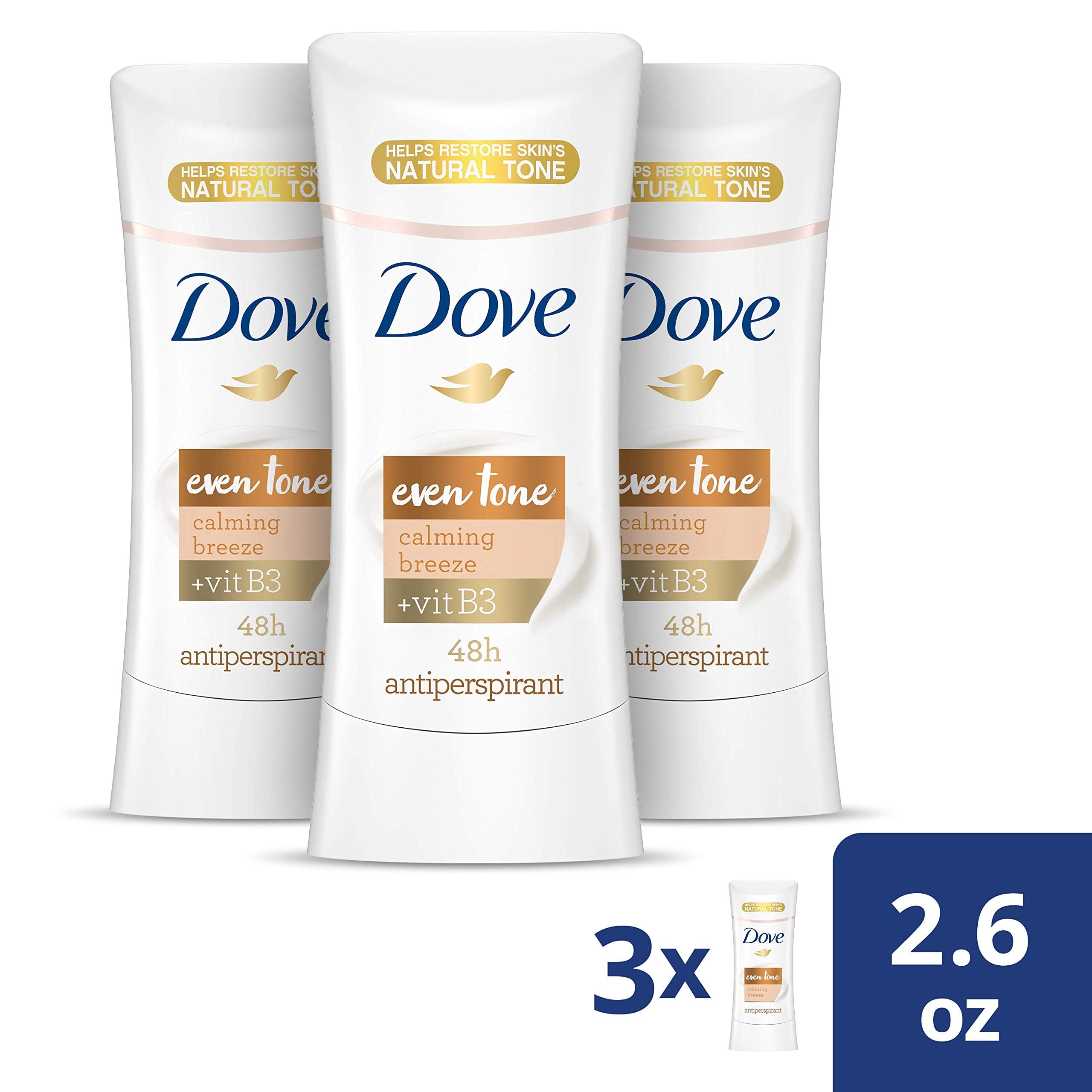 Dove Even Tone close-up texture view highlighting smooth glide benefit