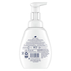 Dove pump producing airy foam texture for easy, soothing coverage and hydration