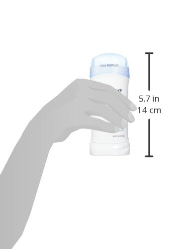 Dove invisible solid application on underarm demonstrating gentle protection and quick dry