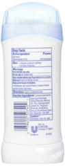 Dove invisible solid close-up texture highlighting smooth, moisturizing glide benefit