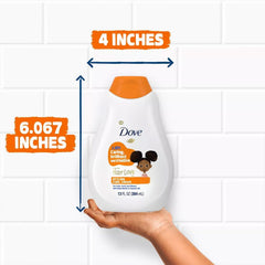 Coconut cookie scent visual with Dove branding suggesting pleasant fragrance