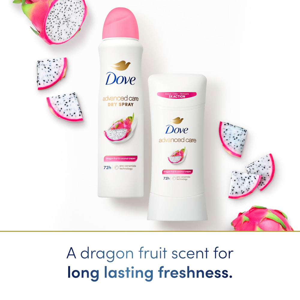 Dove ingredient label close-up showing directions and caring formula