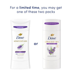 close-up of Dove Lavender Fresh smooth texture illustrating quick-dry, non-greasy feel