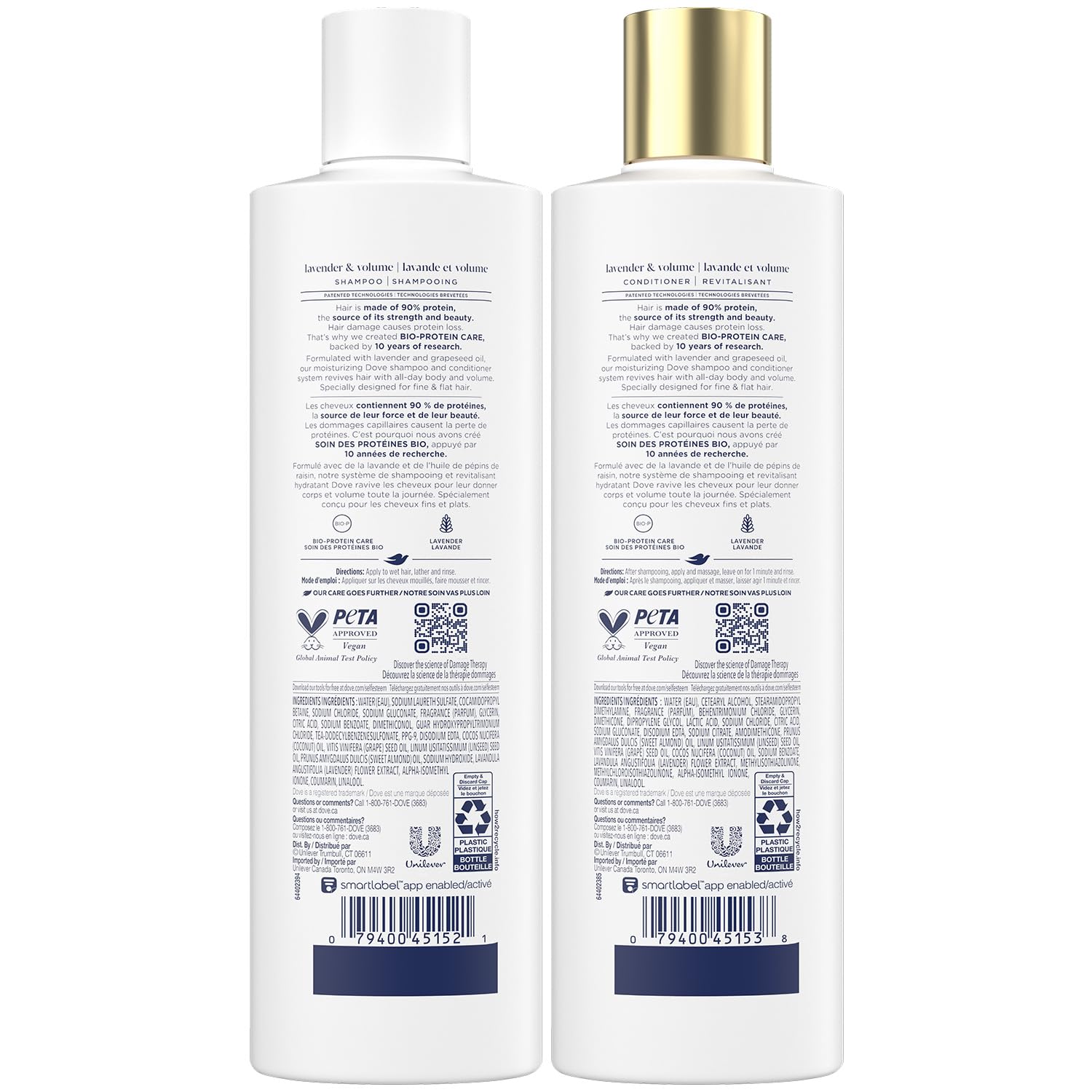 Dove shampoo pump detail highlighting easy dispensing and root lift